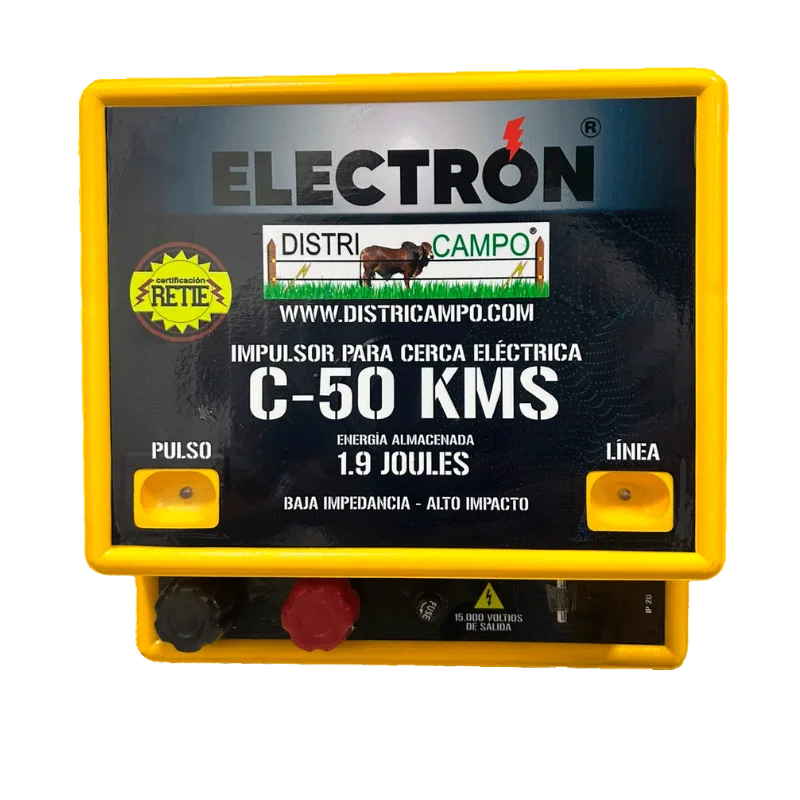 IMPULSOR PARA CERCA ELÉCTRICA 110 VOLTIOS - 50 KM