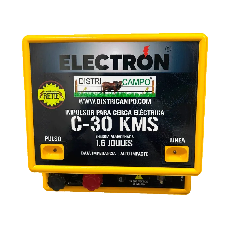 IMPULSOR PARA CERCA ELÉCTRICA 110 VOLTIOS - 30 KM