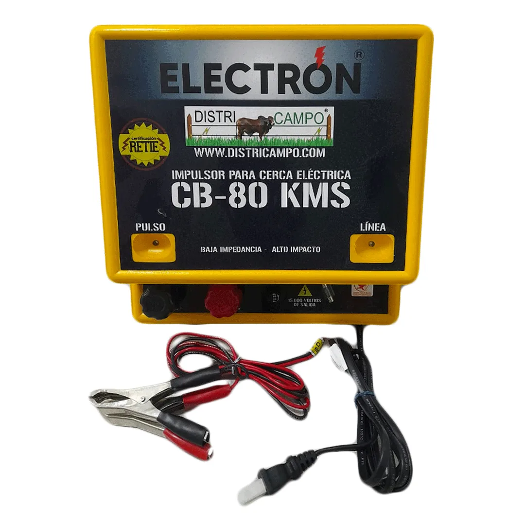 IMPULSOR PARA CERCA ELÉCTRICA DUAL 110/12 VOLTIOS - 80 KM