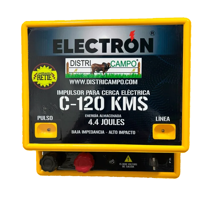 IMPULSOR PARA CERCA ELÉCTRICA 110 VOLTIOS - 120 KM