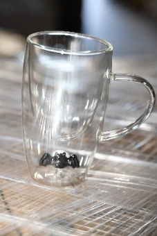 Taza de vidrio para café de 11.5 oz Way To Celebrate - 89 unidades