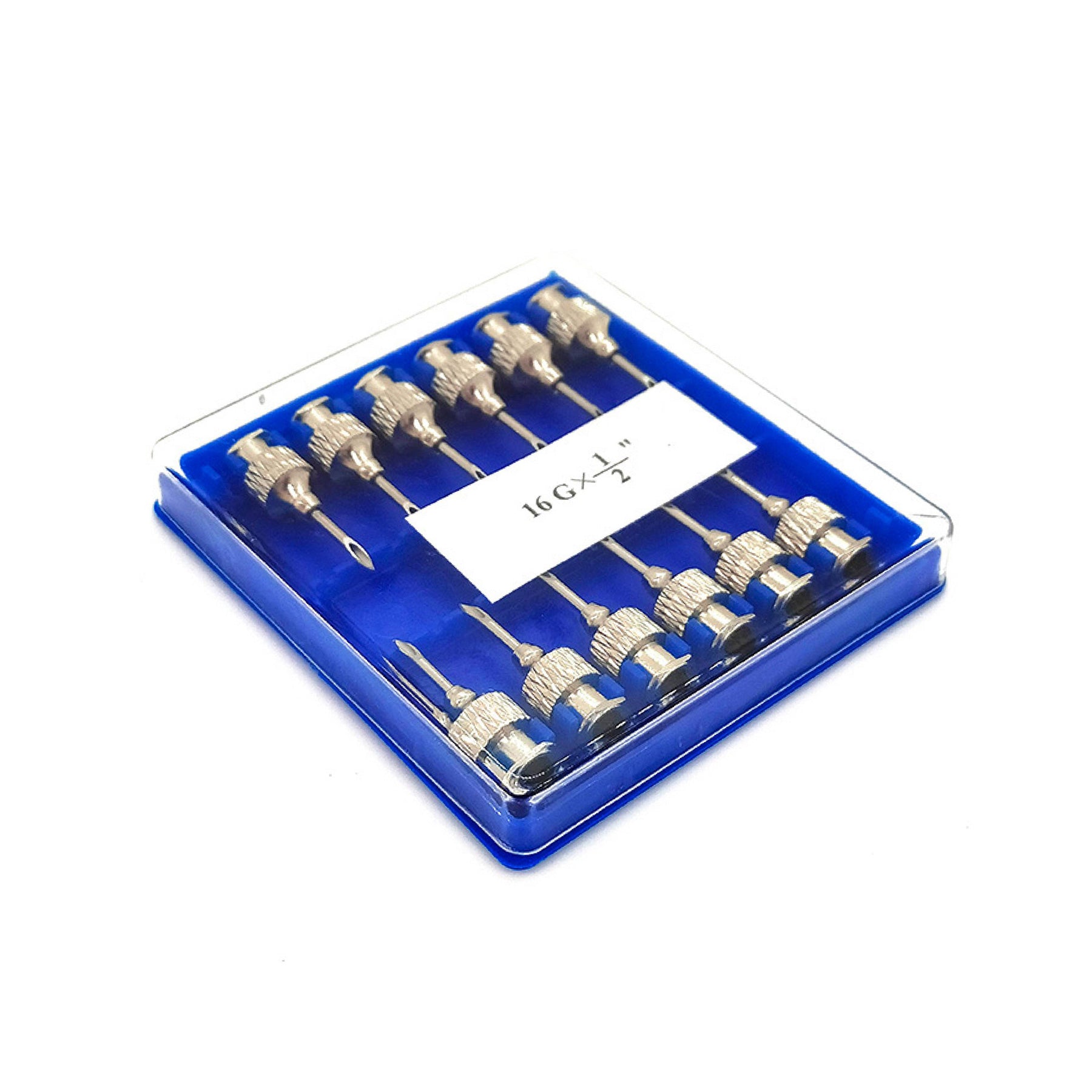 Agujas Reutilizable 16G x 1/2" Agrofácil Caja x 12