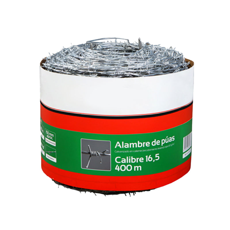 Alambre de Púas C16.5 x 200m / 400m TORNADO