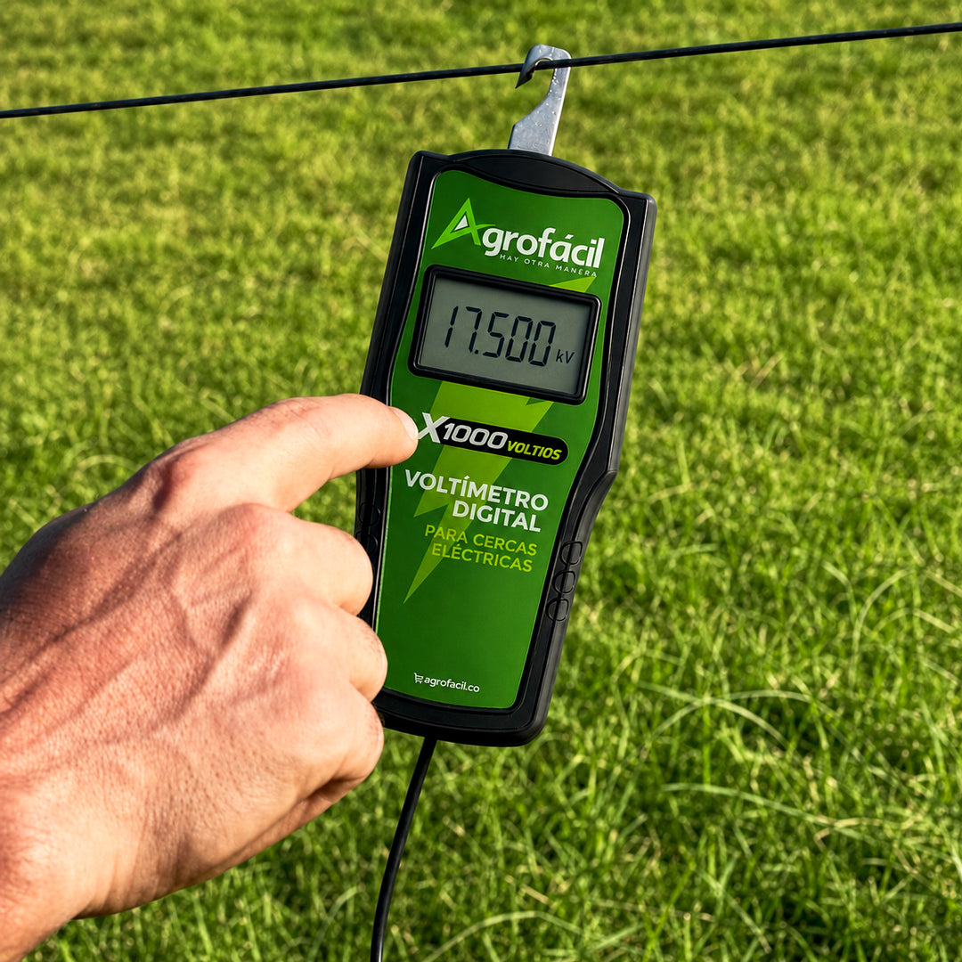 Voltímetro Digital para Cerca Eléctrica Agrofácil