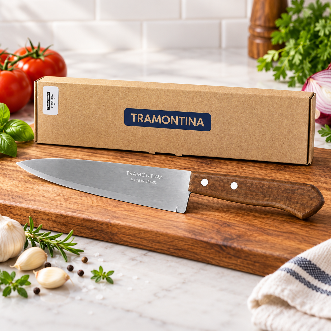 CUCHILLO TRAMONTINA MADERA # 9