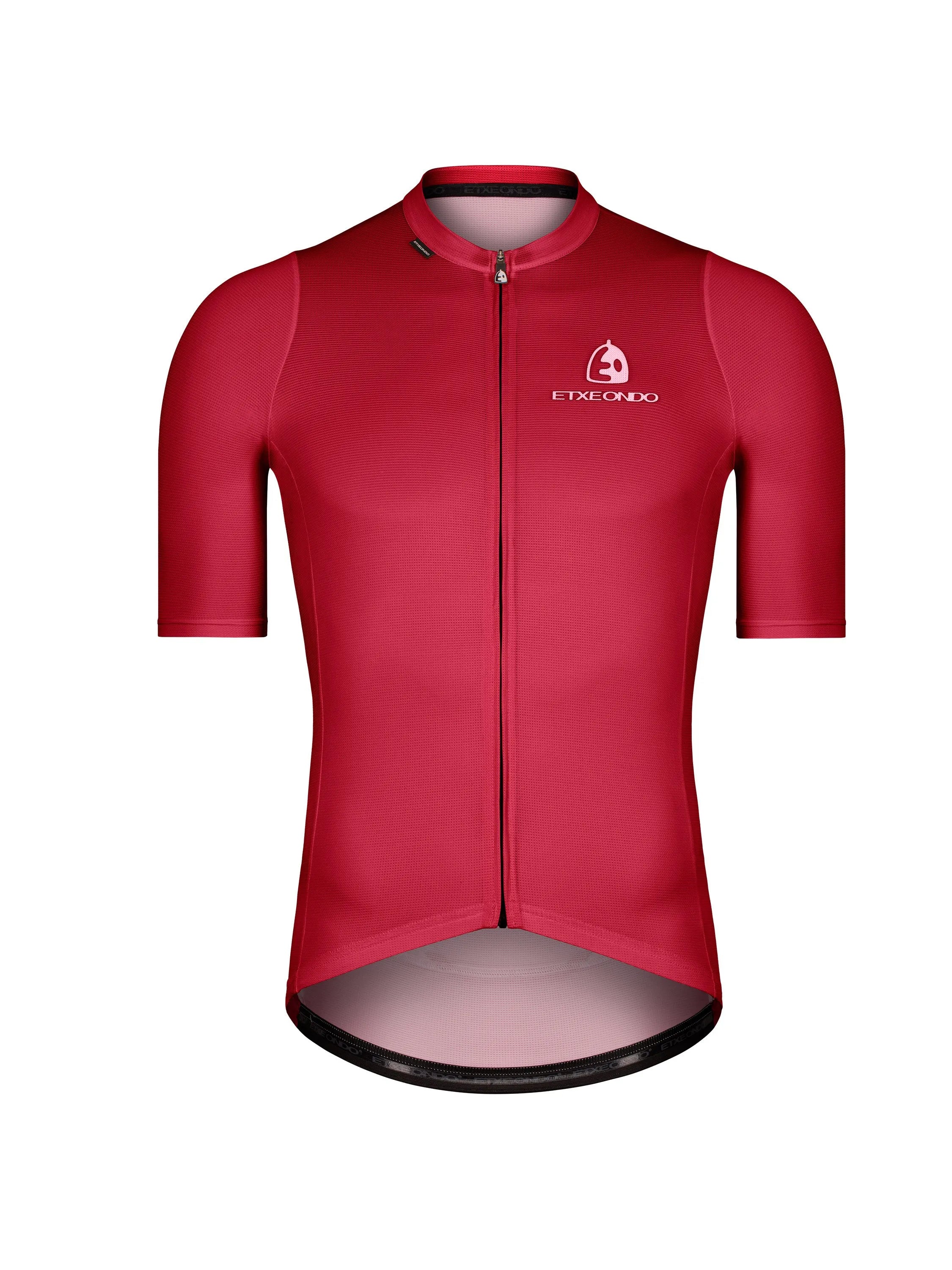 Batu Maillot Manga Corta Etxeondo Hombre Rojo Cereza