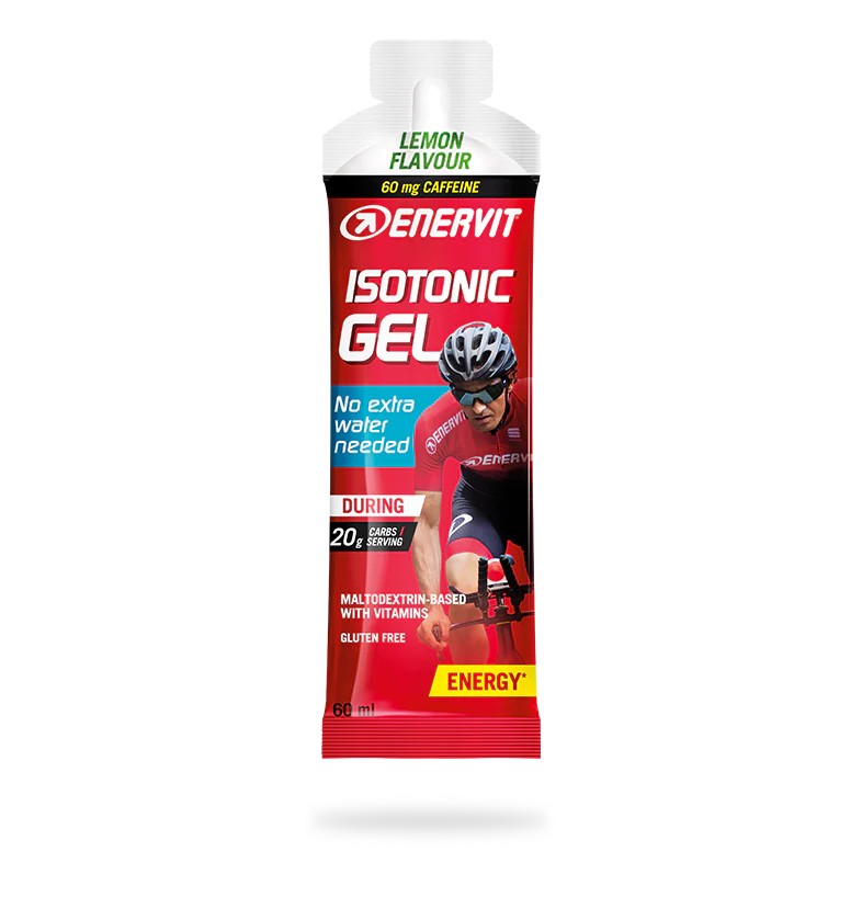 GEL ENERVIT ISOTONIC LIMON CAFEINA (60GR)