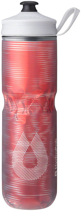 Hydrapak Polar Sport Pulse Insulated Water Bottle - 24oz Red