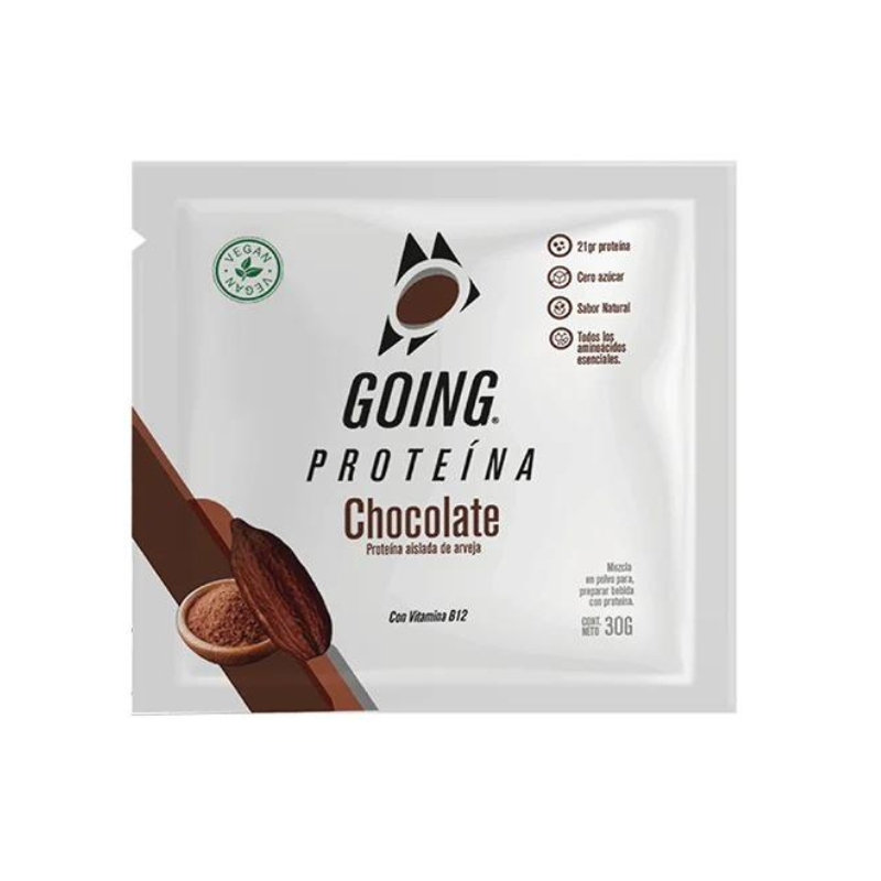 PROTEINA GOING SABOR CHOCOLATE (SOBRE 30 GRAMOS)