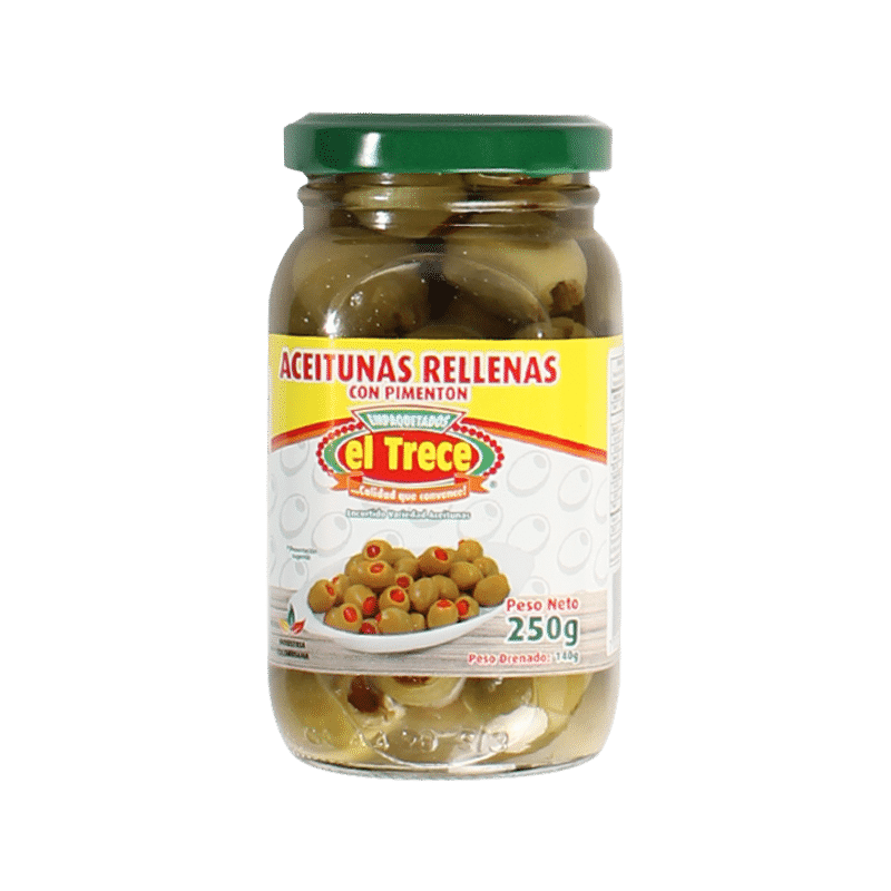 Aceitunas Rellenas con Pimentón
