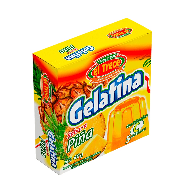 Gelatina Piña 40g