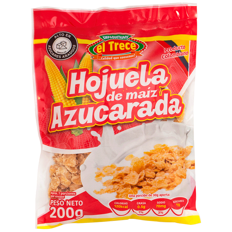 Hojuela de Maíz Azucarada