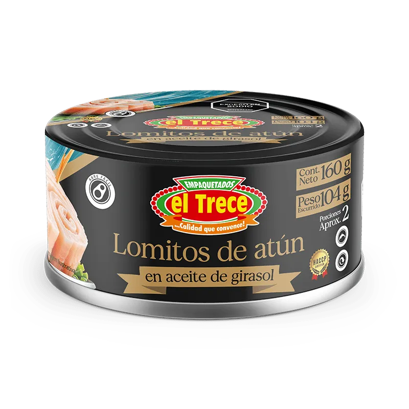 Lomitos de Atún en Aceite de Girasol