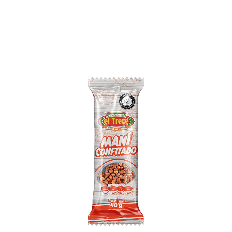 Maní confitado 40g