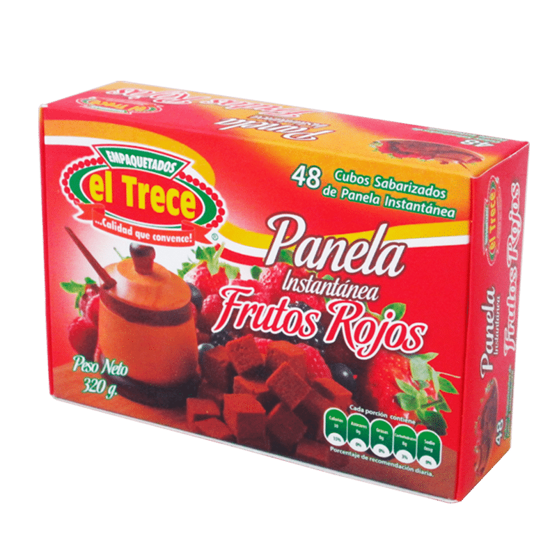 Panela Instantánea Frutos Rojos