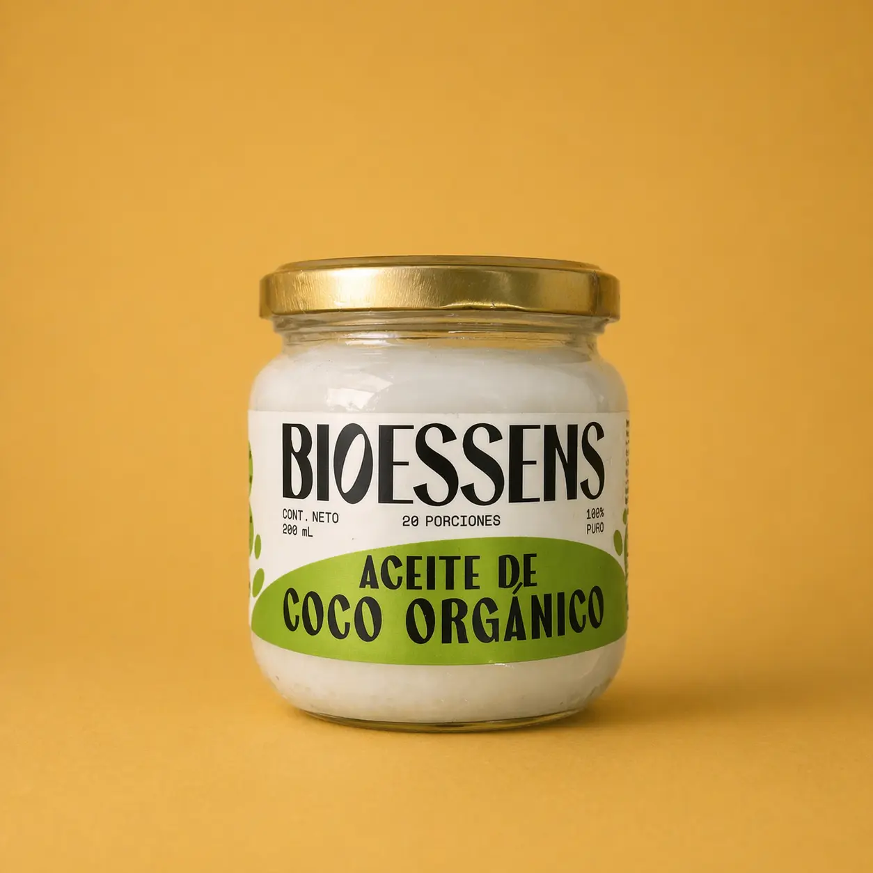 ACEITE DE COCO ORGANICO BIOESSENS