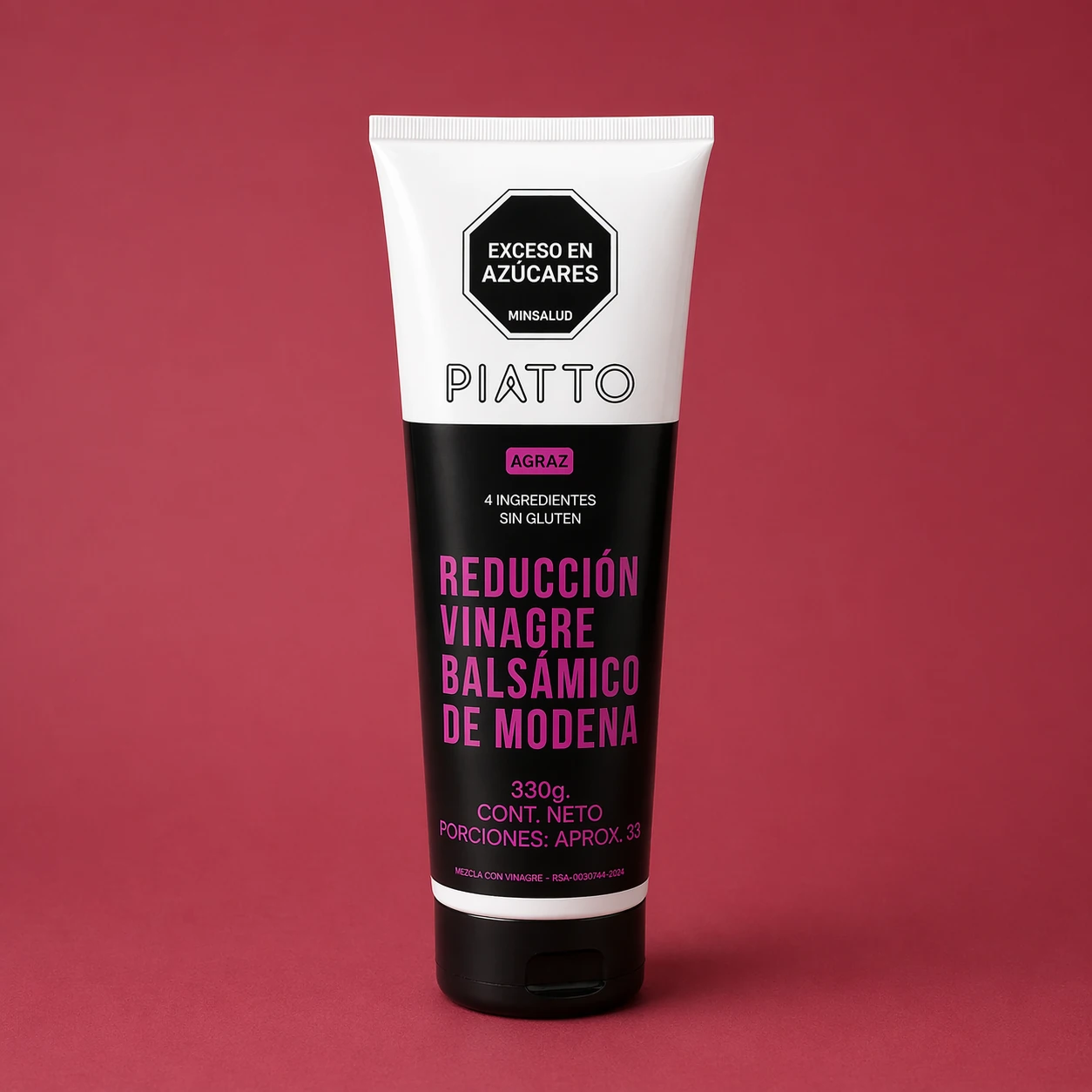 REDUCCION VINAGRE PIATTO AGRAZ X 330 ML