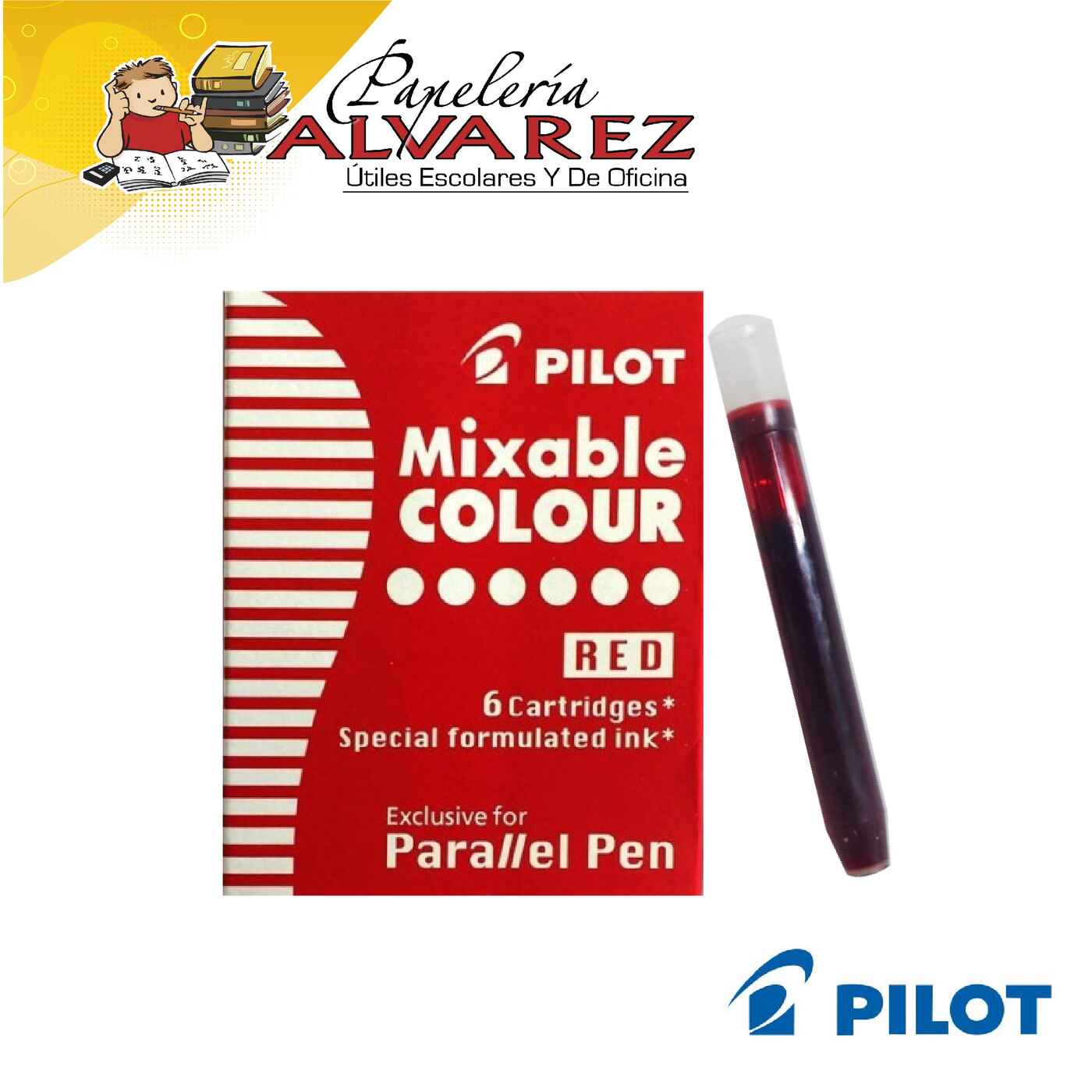 CARTUCHO PARA PLUMA PEN X 6 PILOT