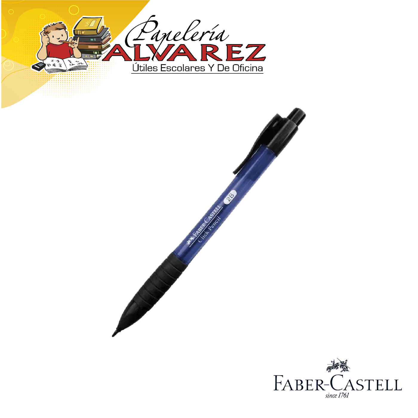 PORTAMINAS FABER CASTELL 2MM CLICK