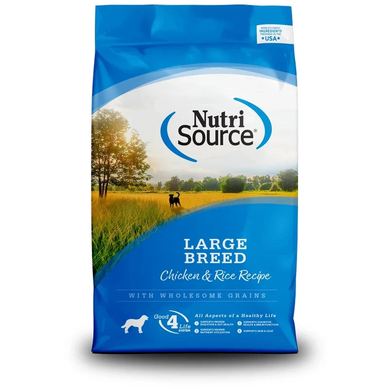 NutriSource Adulto Perro Raza Grande Pollo y Arroz