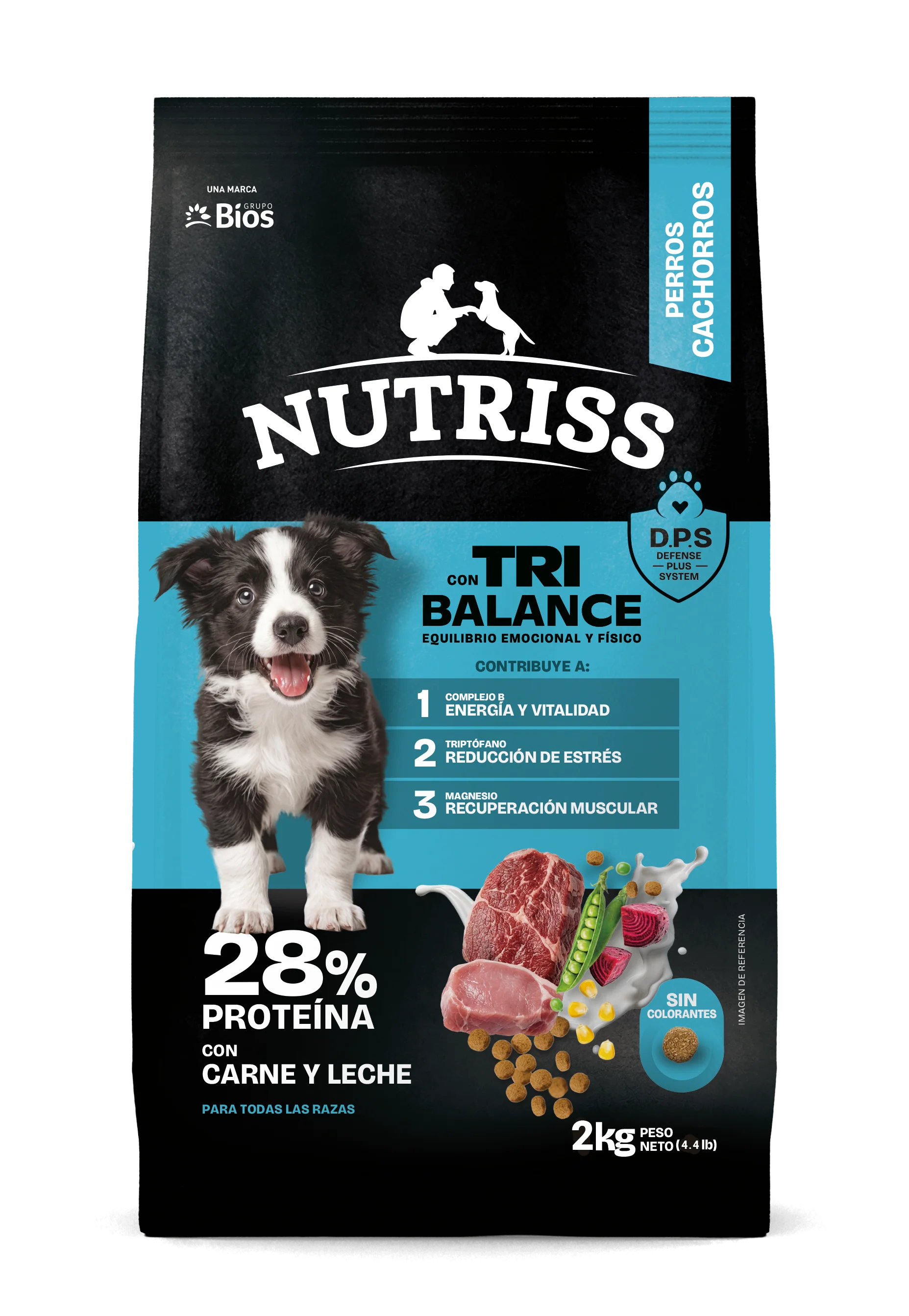 Nutriss Cachorro Tribalance Carne/Leche 2Kg