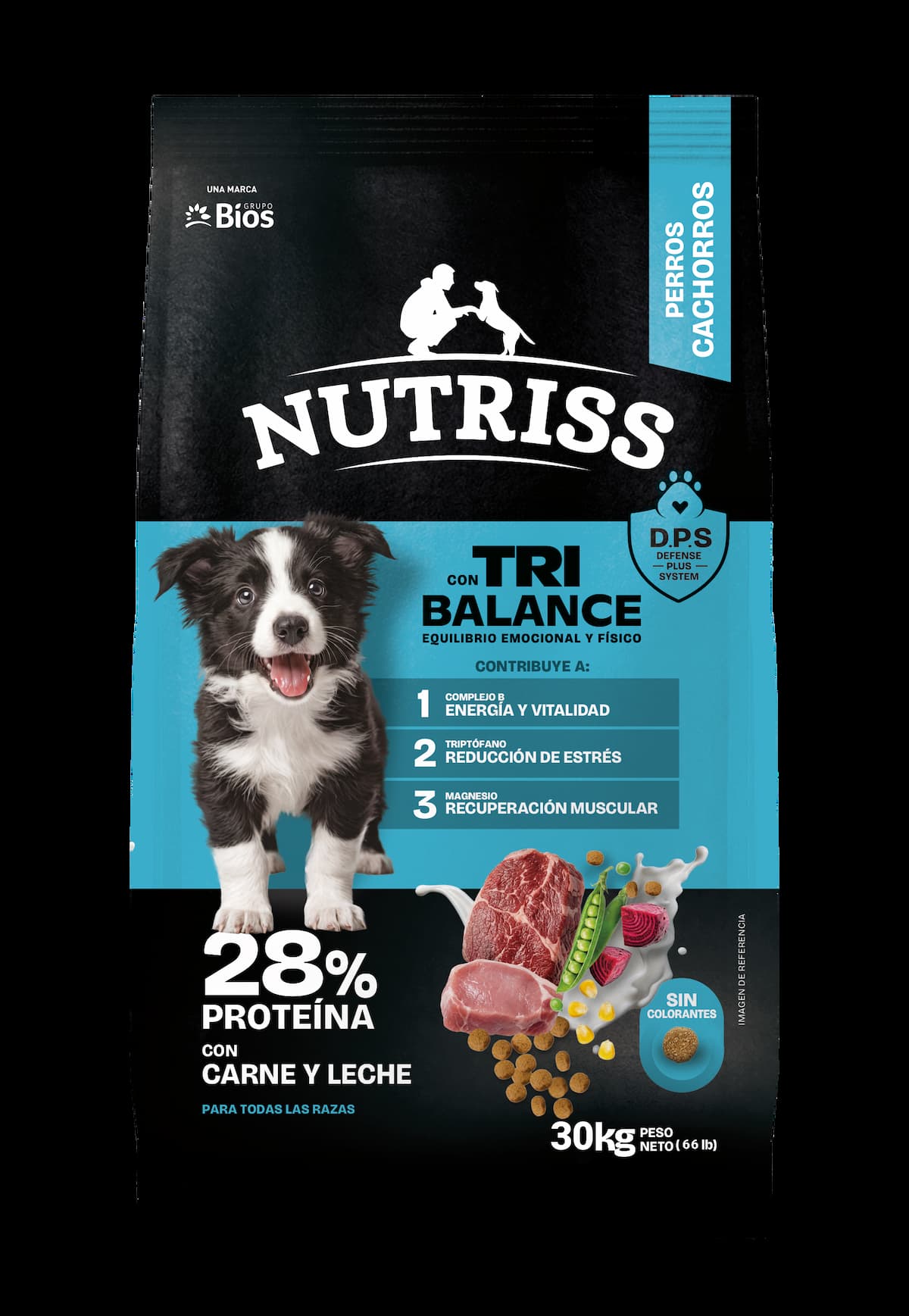 Nutriss Cachorro Tribalance Carne/Leche 30Kg