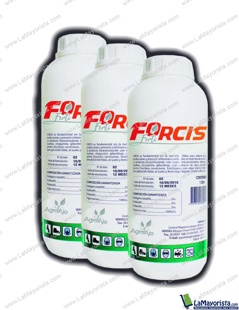 fertilizante  x 1Lt FERTI FORCIS (algas marinas)