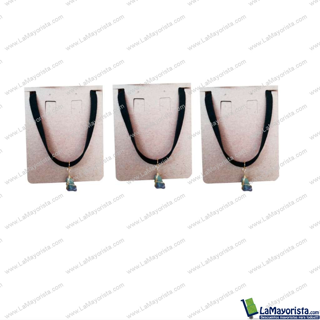 Collar en cuero, amatista y oro golfi