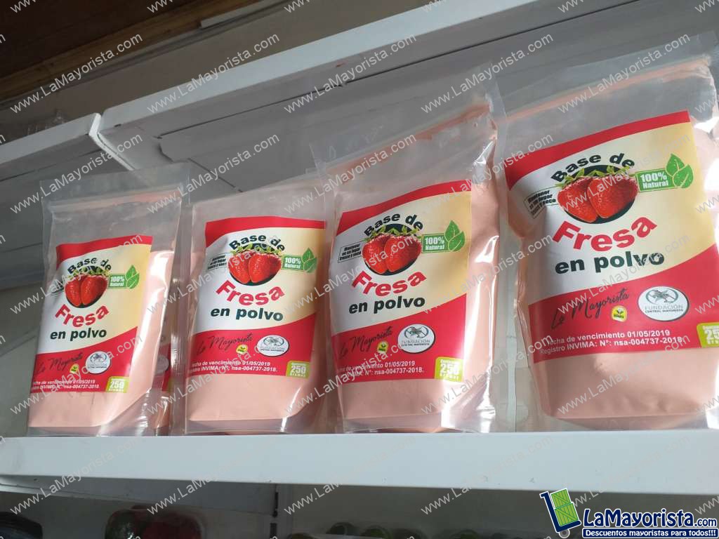 Fresa en polvo x 250gr