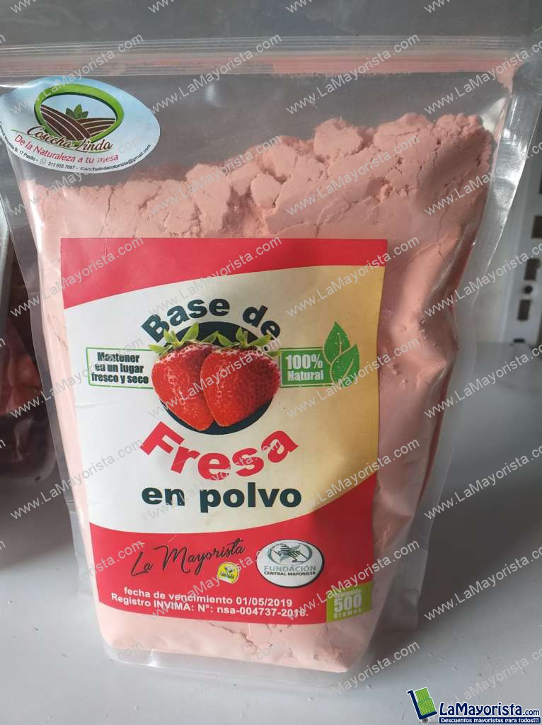 Fresa en polvo x 500gr