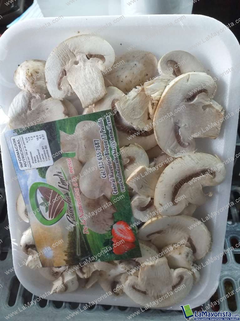 Champiñon cortado x 100gr
