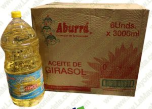 ACEITE GIRASOL ABURRA X 3000 ML