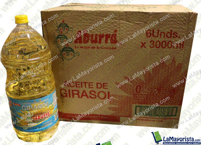 ACEITE GIRASOL ABURRA X 3000 ML