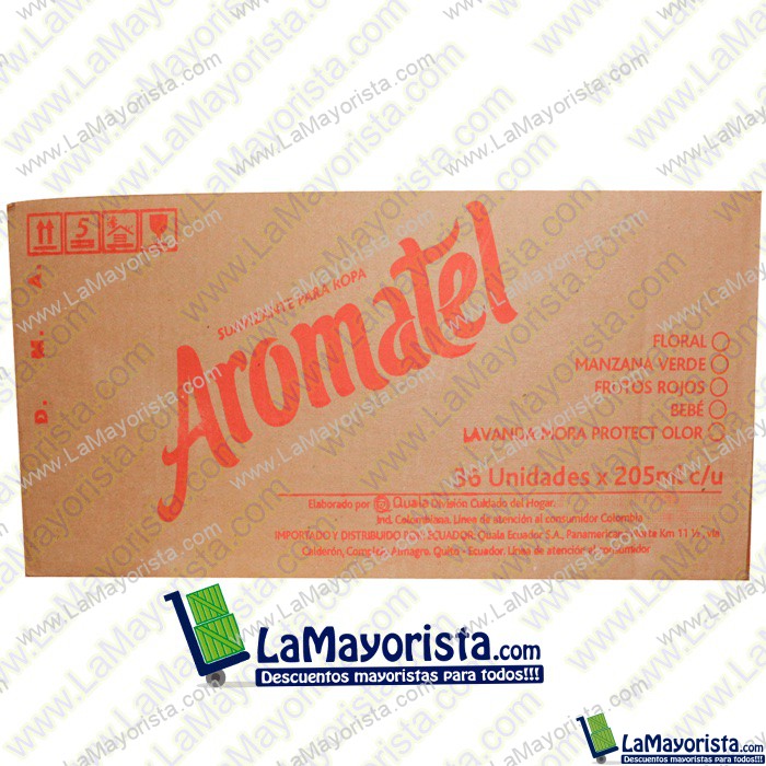 SUAVIZANTE PARA ROPA AROMATEL X 205 ML