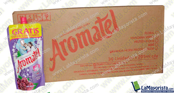 SUAVIZANTE PARA ROPA AROMATEL X 205 ML