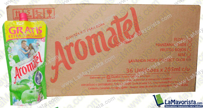 SUAVIZANTE PARA ROPA AROMATEL X 205 ML