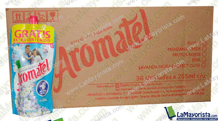 SUAVIZANTE PARA ROPA AROMATEL X 205 ML