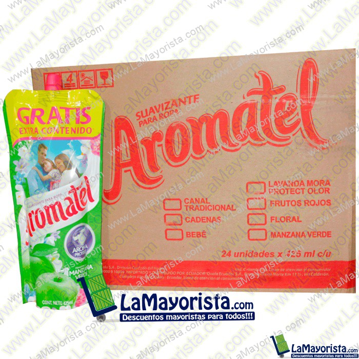 SUAVIZANTE PARA ROPA  AROMATEL  X 425 ML