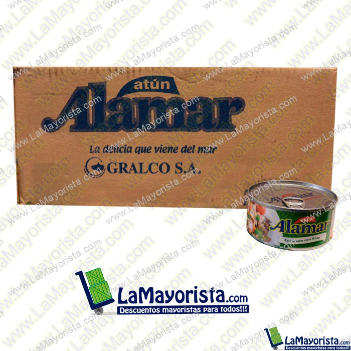 ATUN VERDURAS ALAMAR X 160 GR