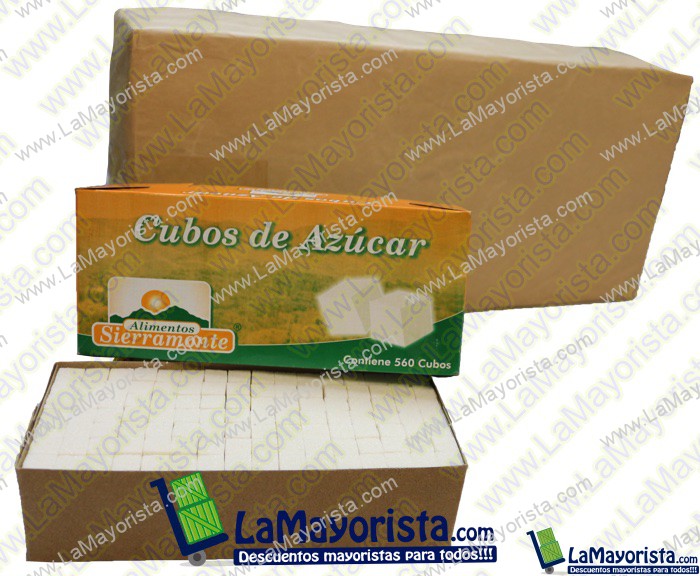 AZUCAR CUBOS SIERRAMONTES X 560 CUBOS