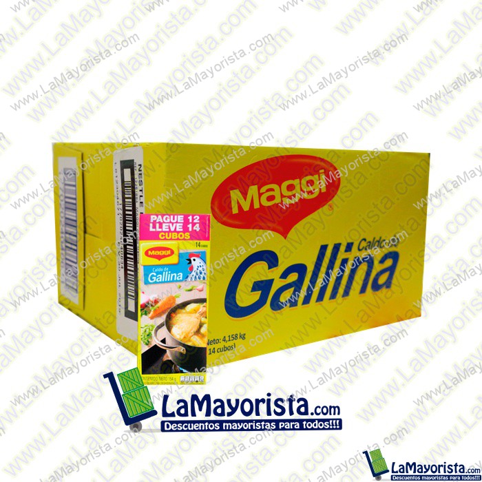 CALDO  MAGGI  X 14 CUBOS