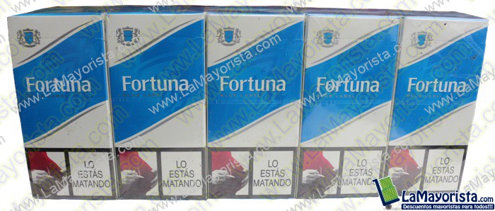 CIGARRILLOS FORTUNA BLUE  X 10 CAJETILLAS