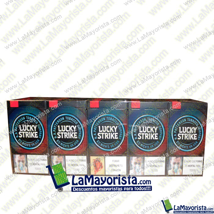 CIGARRILLOS LUCKY DAIQUIRI X 10 CAJETILLAS