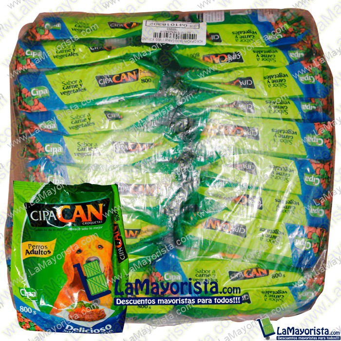 COMIDA PARA PERROS CIPACAN  X 800 GR