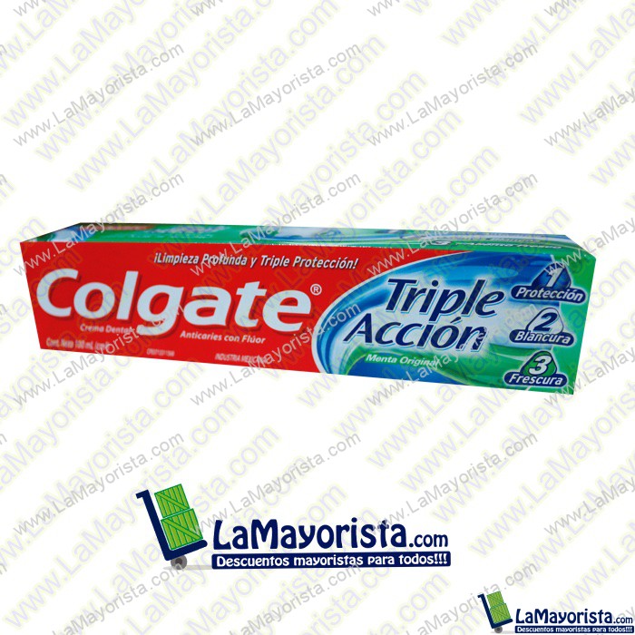 CREMA DE DIENTES COLGATE TRIPLE X 100 CREMA DENTAL