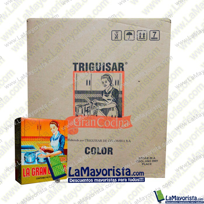 CONDIMENTO COLOR RENDIDOR TRIGUISAR X 500 GR