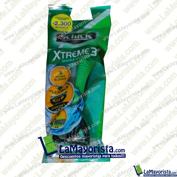 CUCHILLA DE AFEITAR SHICK XTREME  X 12 CUCHILLA