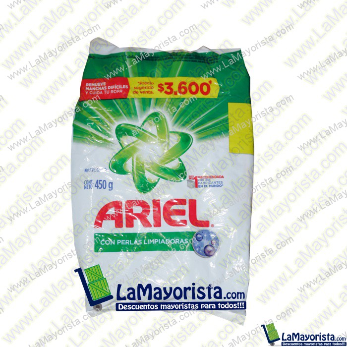 DETERGENTE ARIEL X 400 GR