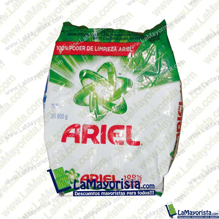 DETERGENTE ARIEL X 800 GR