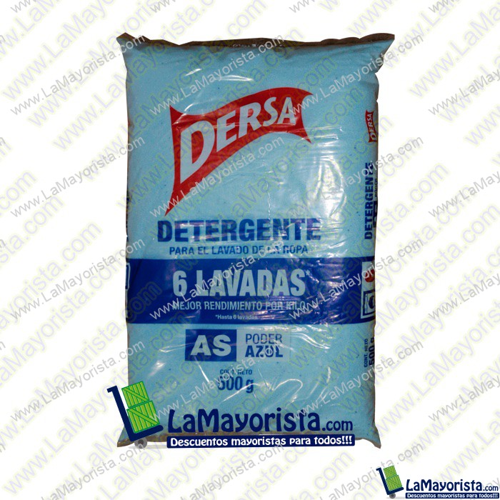 DETERGENTE  DERSA  X 500 GR
